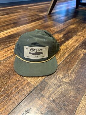 Scott LEATHER PATCH HAT